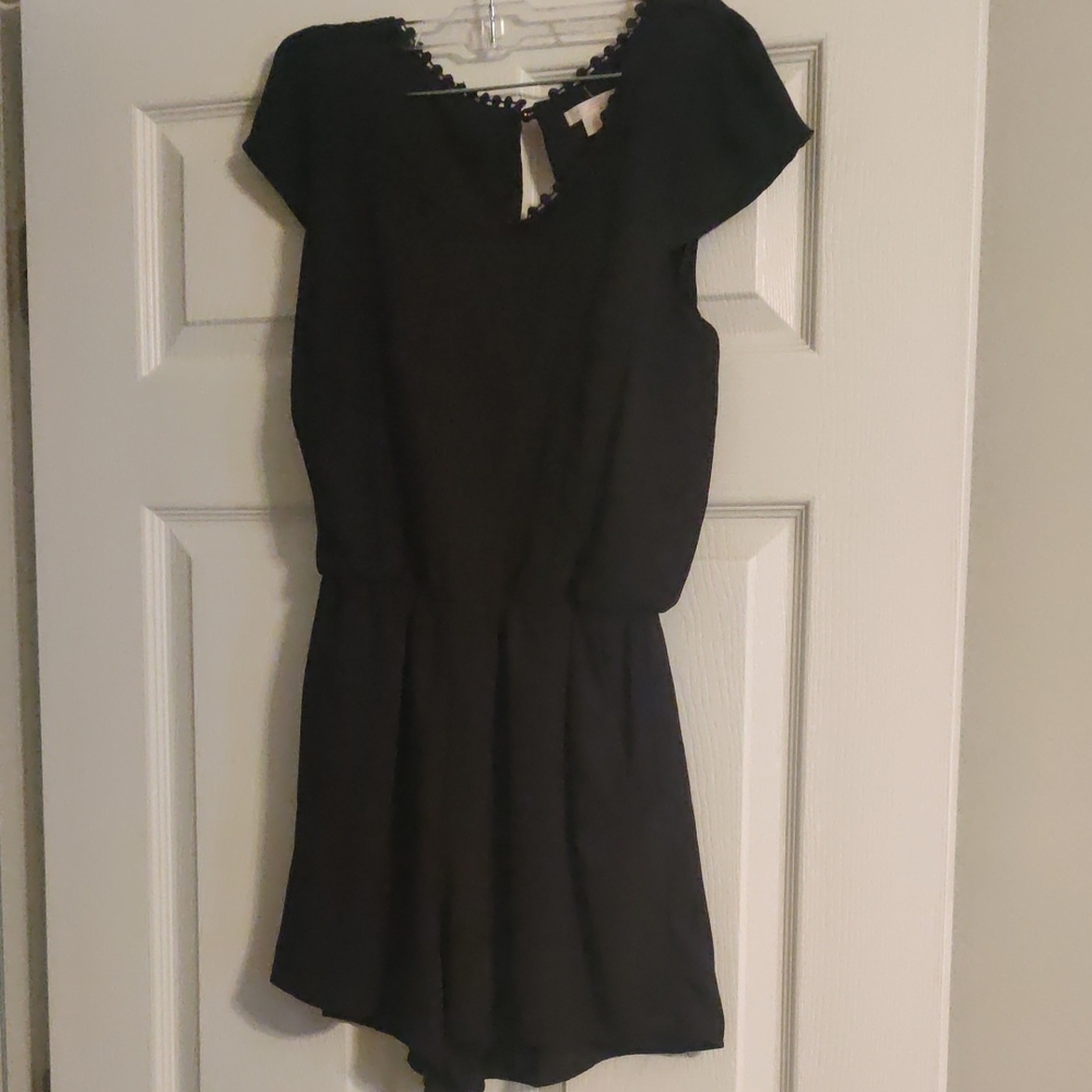 Elegant Black Romper